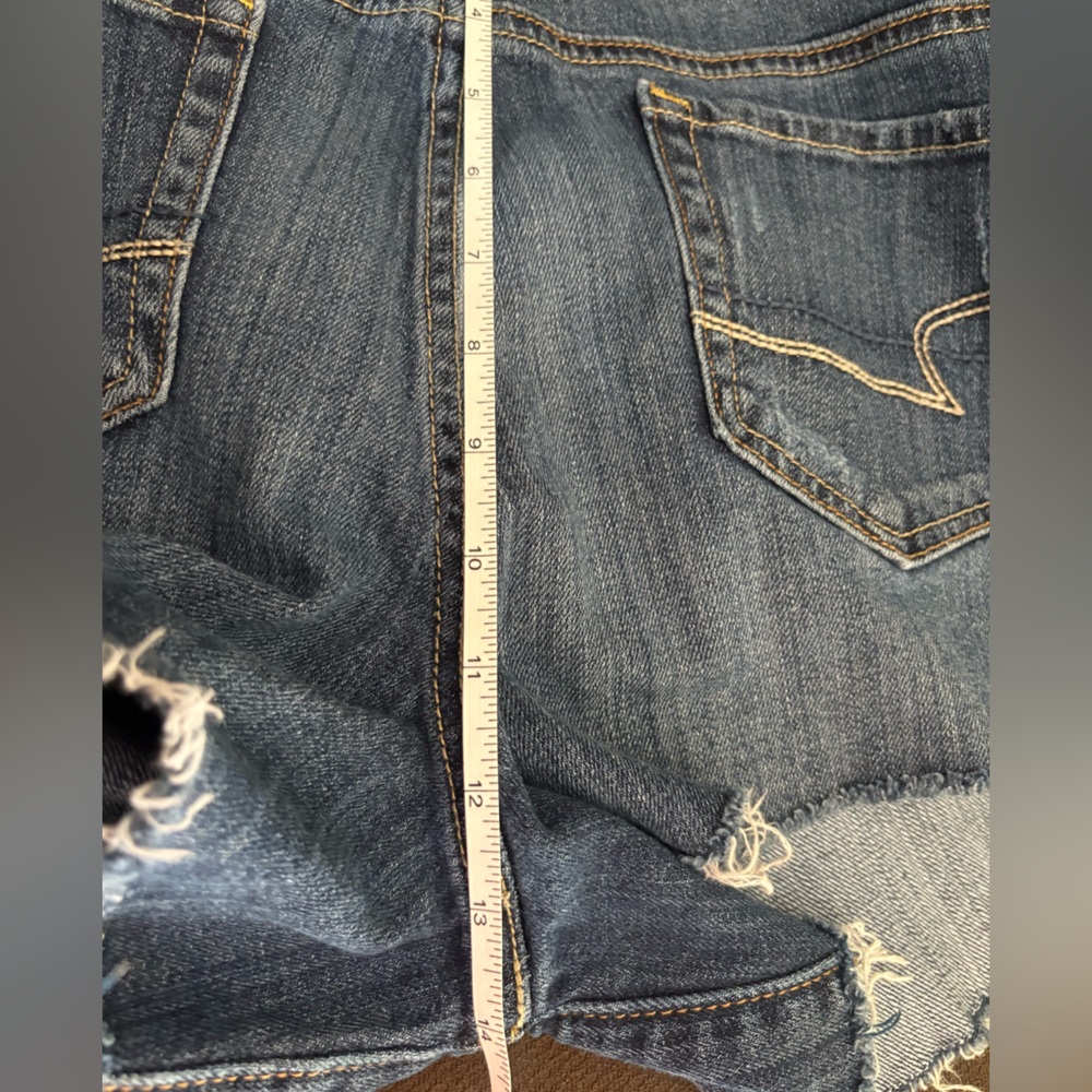 American Eagle Outfitters Blue Jean Shorts - Picture 6 of 8